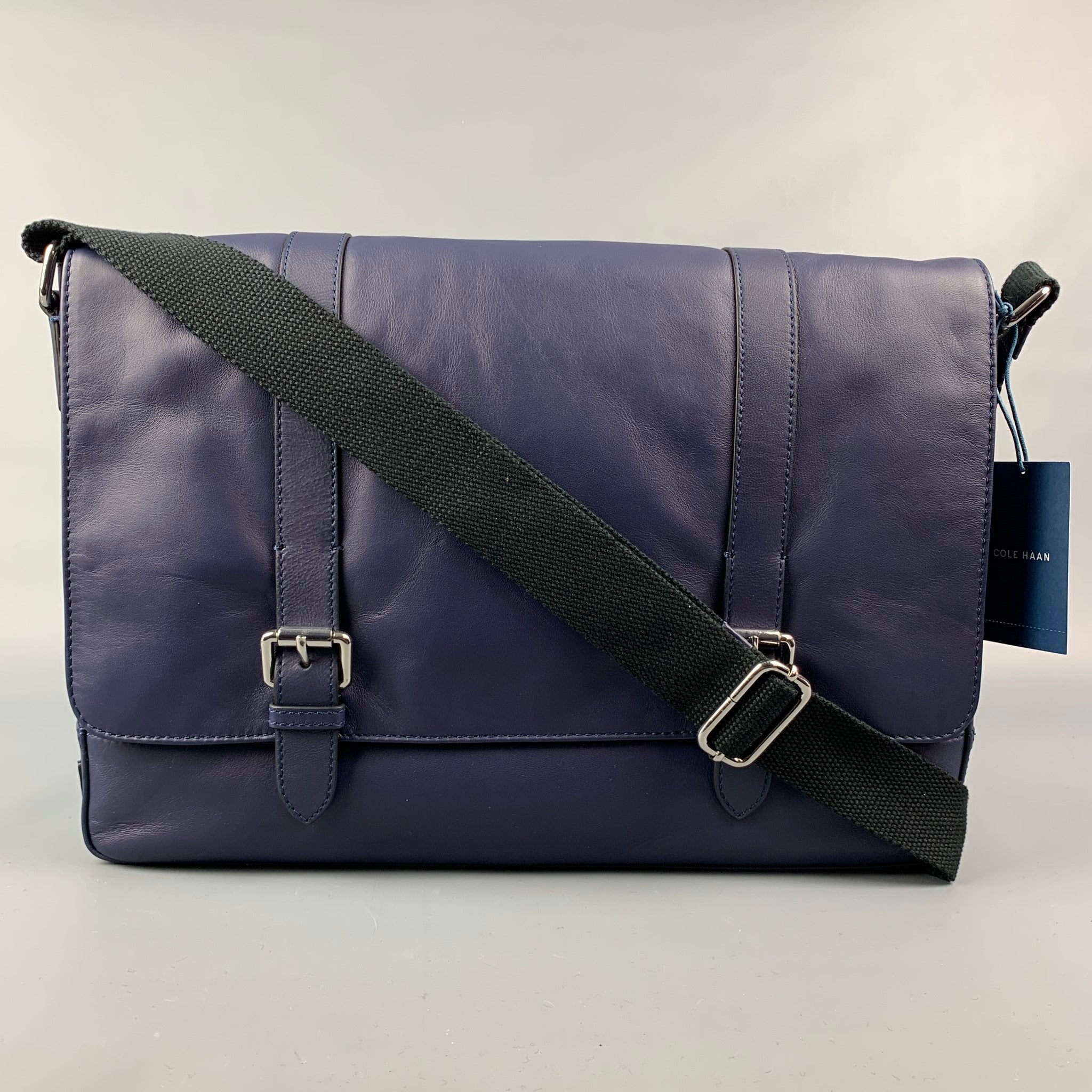 Cole haan sale leather messenger bag