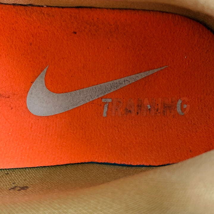 NIKE Size 11 Beige Orange Mesh Sneakers