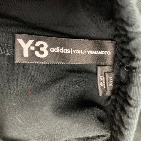 Y-3 by YOHJI YAMAMOTO Size M Black Cotton Drop-Crotch Casual Pants