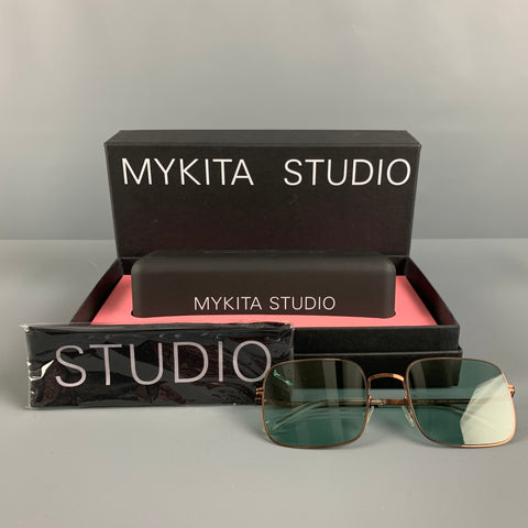 MYKITA STUDIOS Gafas de sol y gafas de metal macizo de latón