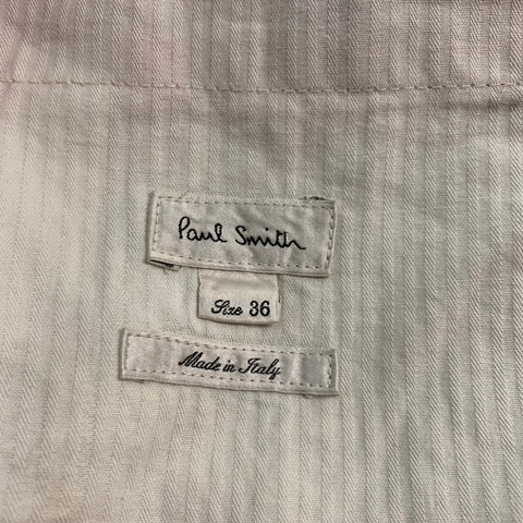 PAUL SMITH Taille 36 Pantalon habillé rouge à devant plat