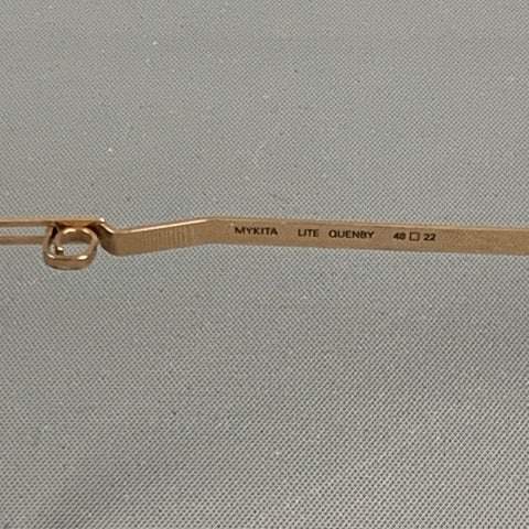 MYKITA Gold Stainless Steel Frames