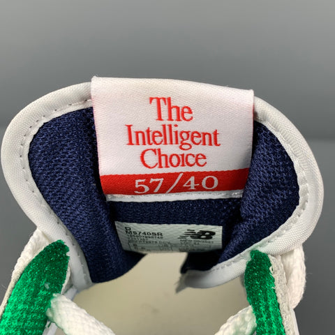 NEW BALANCE STAUD Size 6 White Multi-Color Nylon Lace Up Sneakers