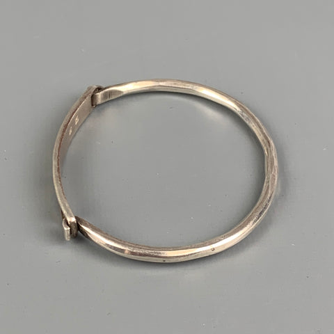 WERKSTATT:MUNCHEN Sterling Silver Closure Tag Tool Traces Bracelet