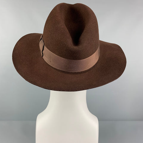 POLO by RALPH LAUREN Sombrero de Fieltro Marrón