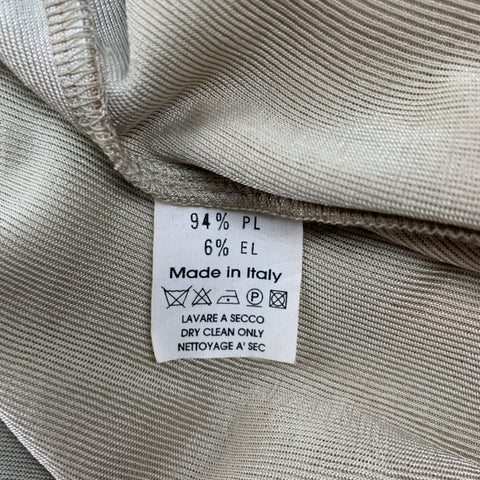 Gilet à basque en polyamide argenté HAUTE Sea Foam