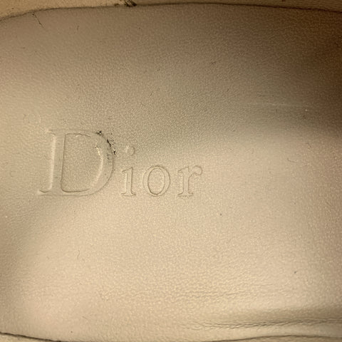 DIOR HOMME Size 8 Black Pointed Leather Lace Up Derby Dress Shoes