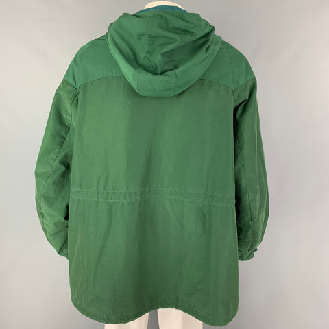 VISVIM Chaqueta Parka Lakota Nylon/Algodón Verde Talla M
