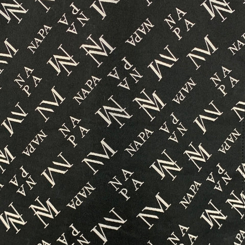 NAPAPIJRI  Size S Black White Logo Cotton Polyamide Utility Vest