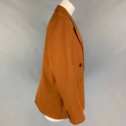 ACNE STUDIOS Size M Brown Polyester Wool Jacket Blazer