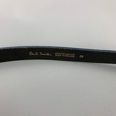 PAUL SMITH Taille Taille 36 Ceinture en cuir anthracite