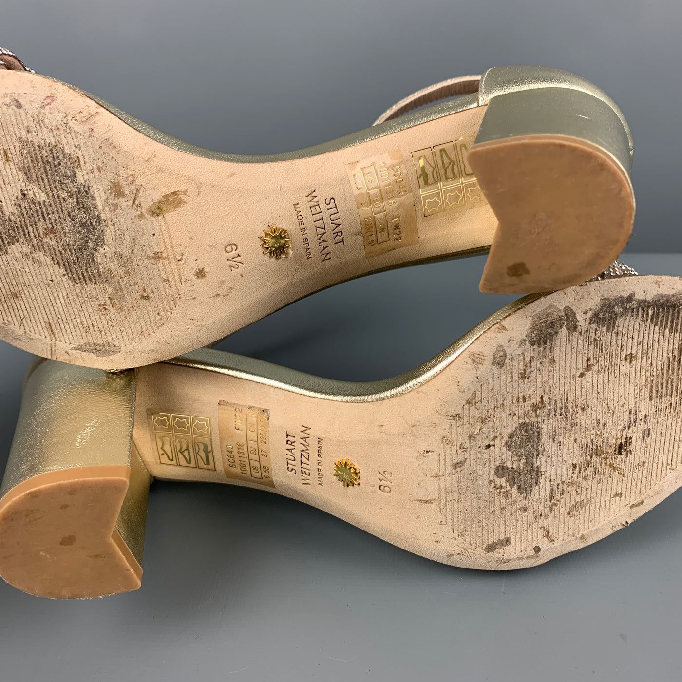 Stuart Weitzman high heel sandal 23.5 | phukettopteam.com
