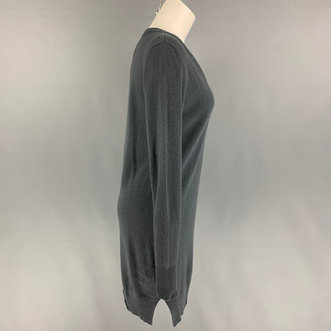 KRISTENSEN DU NORD Taille unique Robe à manches longues en mélange de laine grise