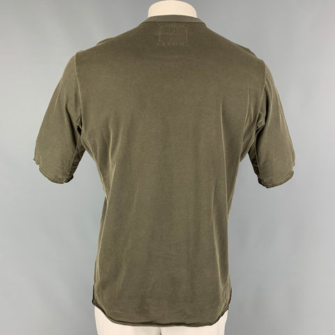 ACRONYM SS 15 Size M Olive Wash Cotton S10-C T-shirt