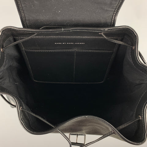 MARC by MARC JACOBS Black Leather Backpack