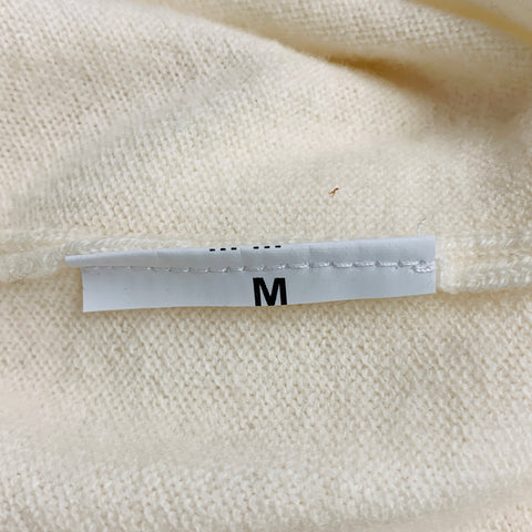 MAISON MARGIELA Taille M Pull à col rond crème