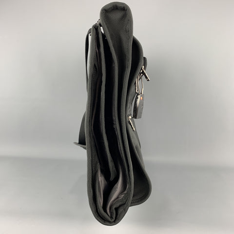 TUMI Black Nylon Canvas Travel TSA Approved Garment Bag