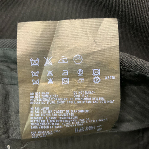 PRADA Size 36 Black Nylon Blend Jodhpurs Dress Pants