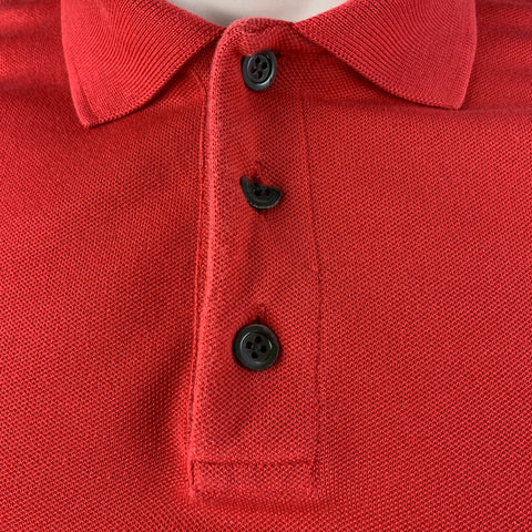 RALPH LAUREN Size XS Coral Pique Cotton &  Elastane Polo