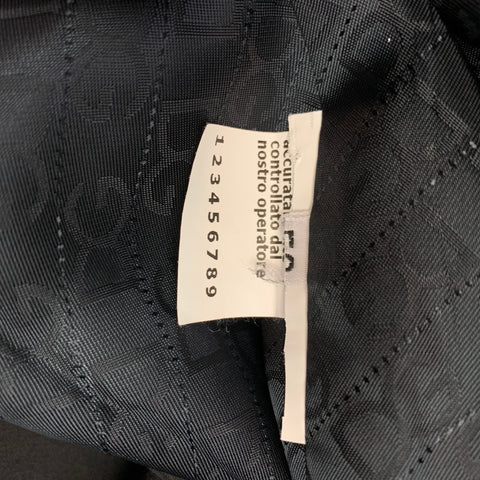 DOLCE & GABBANA Size 44 Black Wool Buttoned Vest
