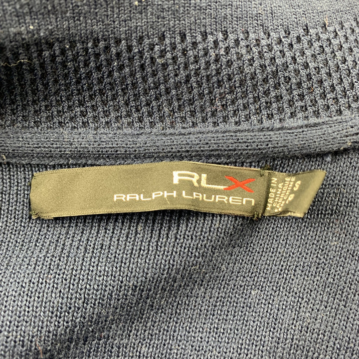 RLX by RALPH LAUREN Size S Navy Cotton Blend Zip Up Jacket