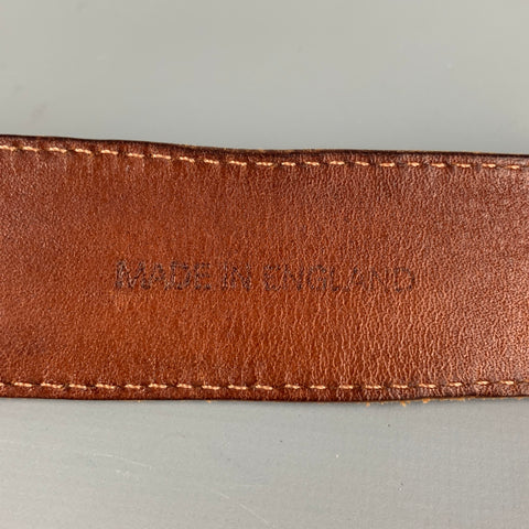 RALPH LAUREN Ceinture en cuir marron taille M