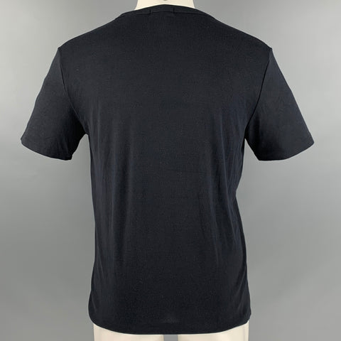 THEORY Taille M T-shirt en jersey de mélange de modal gris anthracite
