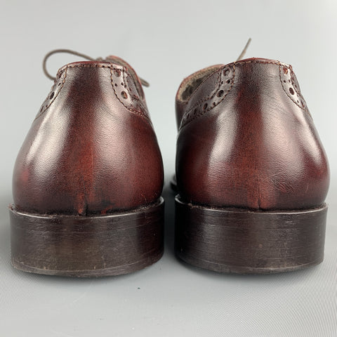 TO BOOT NY Size 13 Brown Leather Wingtip Lace Up Shoes