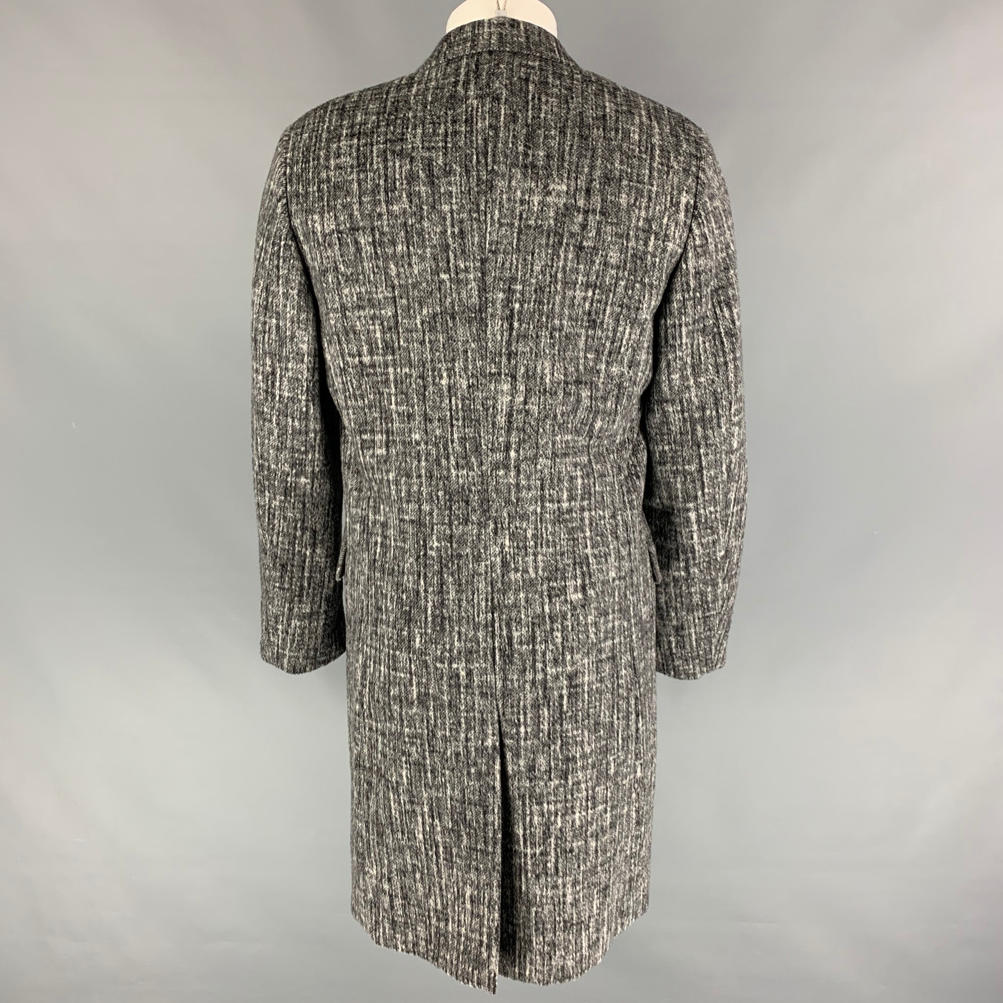 Calvin klein clearance angora wool coat