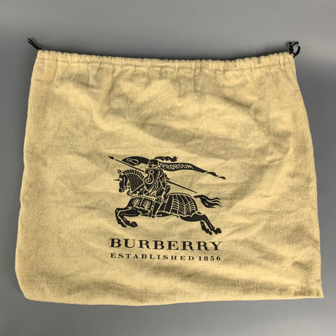 BURBERRY PRORSUM Brown & Tan Python Skin Leather Clutch Shoulder Bag