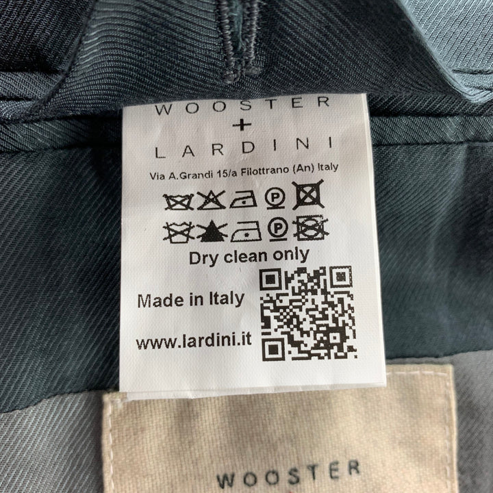 WOOSTER + LARDINI Taille 40 Manteau de sport en laine patchwork multicolore