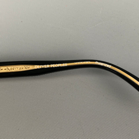 OLIVER PEOPLES Lunettes de soleil Daddy B en acétate noir