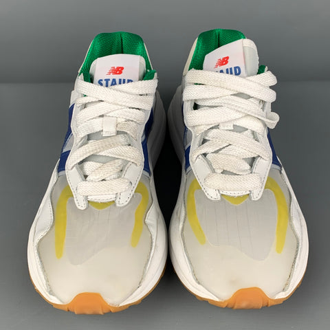NEW BALANCE STAUD Size 6 White Multi-Color Nylon Lace Up Sneakers