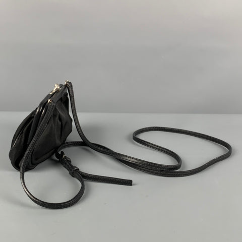 PRADA Mini sac à main bandoulière en nylon noir