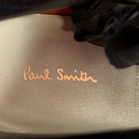 PAUL SMITH Size 9 Gold Metallic Leather Pointed DYLAN Ankle Boots