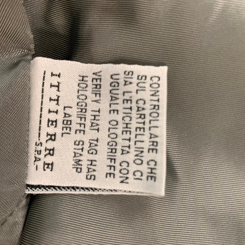VERSACE JEANS Size L Grey Multi-Color Checkered Cotton Vest