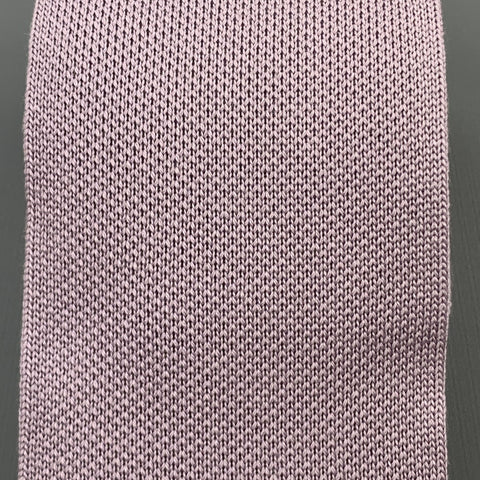 HERMES Pastel Lavender Woven Silk Tie