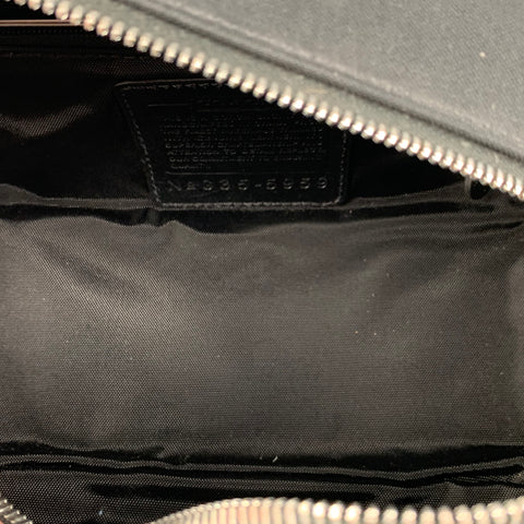 Trousse de toilette en toile noire taille unique COACH