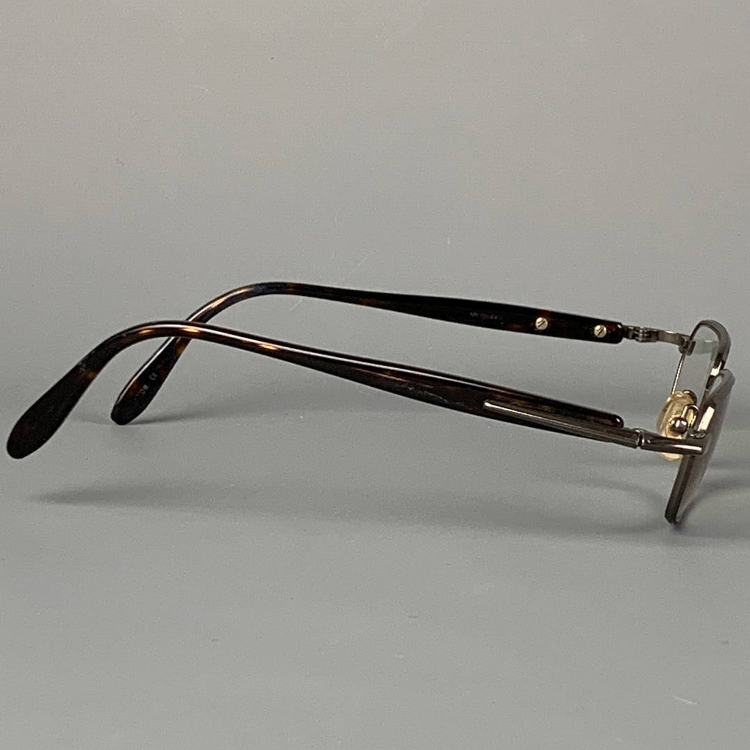KIESELSTEIN-CORD Tortoise Shell Gunmetal Prescription Eyewear