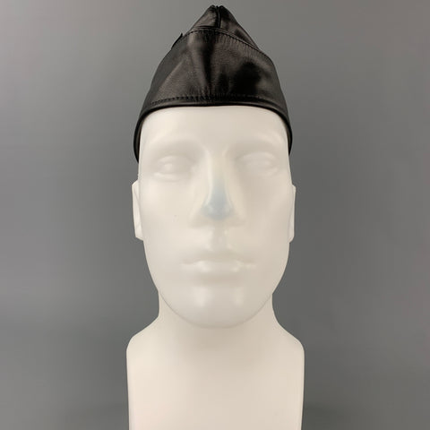 MR. S LEATHER Size M Black Leather Hat