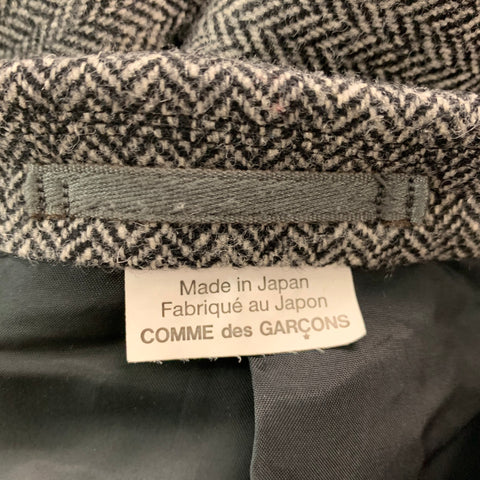COMME des GARCONS HOMME PLUS Size S Grey Black Brown Sport Coat
