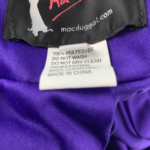 MAC DOUGAL Vestido flash con tirantes finos de poliéster morado talla 2