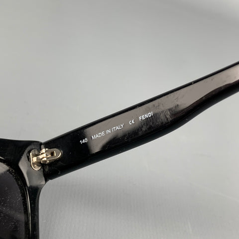 FENDI Black Acetate Sunglasses