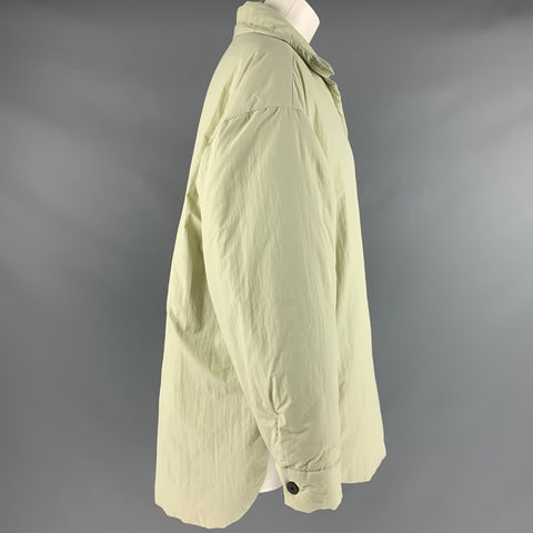 STUDIO NICHOLSON Manteau rembourré en polyamide vert taille 0