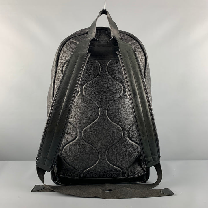 Mochila de piel granulada negra de RAG &amp; BONE