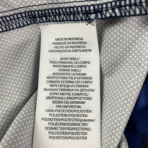 RLX par RALPH LAUREN Taille L Veste demi-zippée camouflage bleue