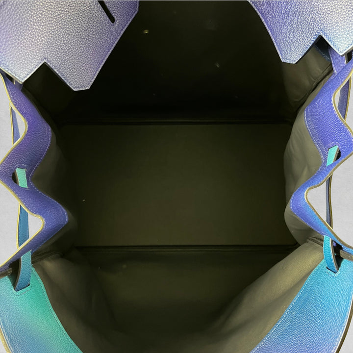 Hermès SS19 Ombré Haut à Courroies Cosmos HAC 50 Nuit Violet Limited Edition Bag