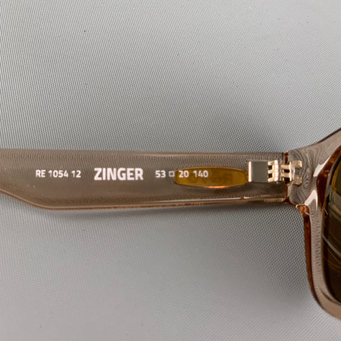 REVO Sand Acetate Wayfarer Sunglasses