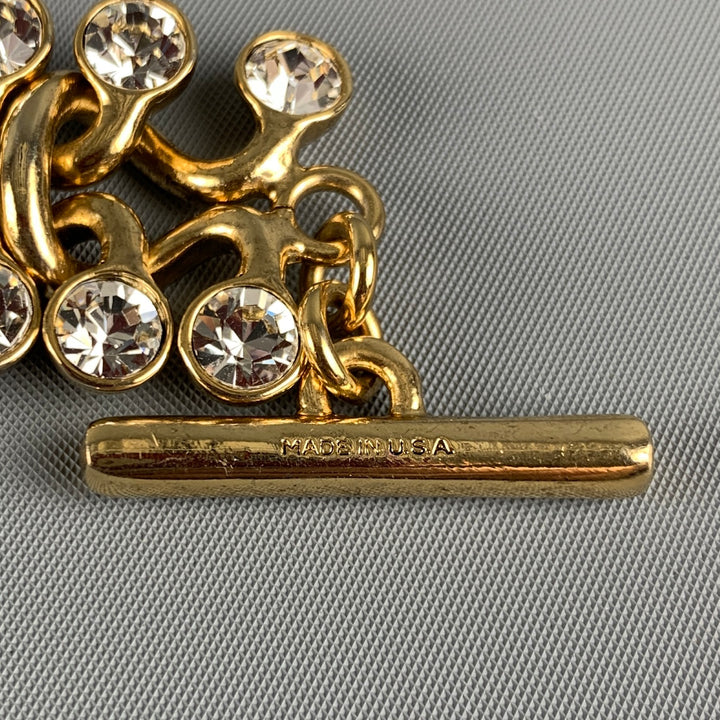 OSCAR DE LA RENTA Gold Metal Bracelet