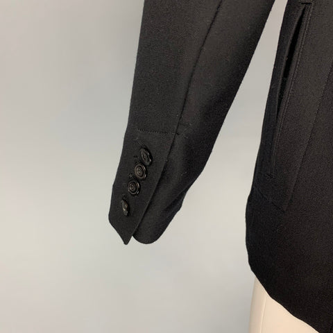 TAKAHIROMOIYASHITA Size 42 Black Wool The Soloist Jacket